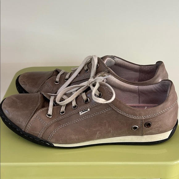 Josef Seibel Shoes - Josef Seibel Taupe Lace-Up Shoes